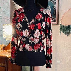 Victorian Floral Blouse
